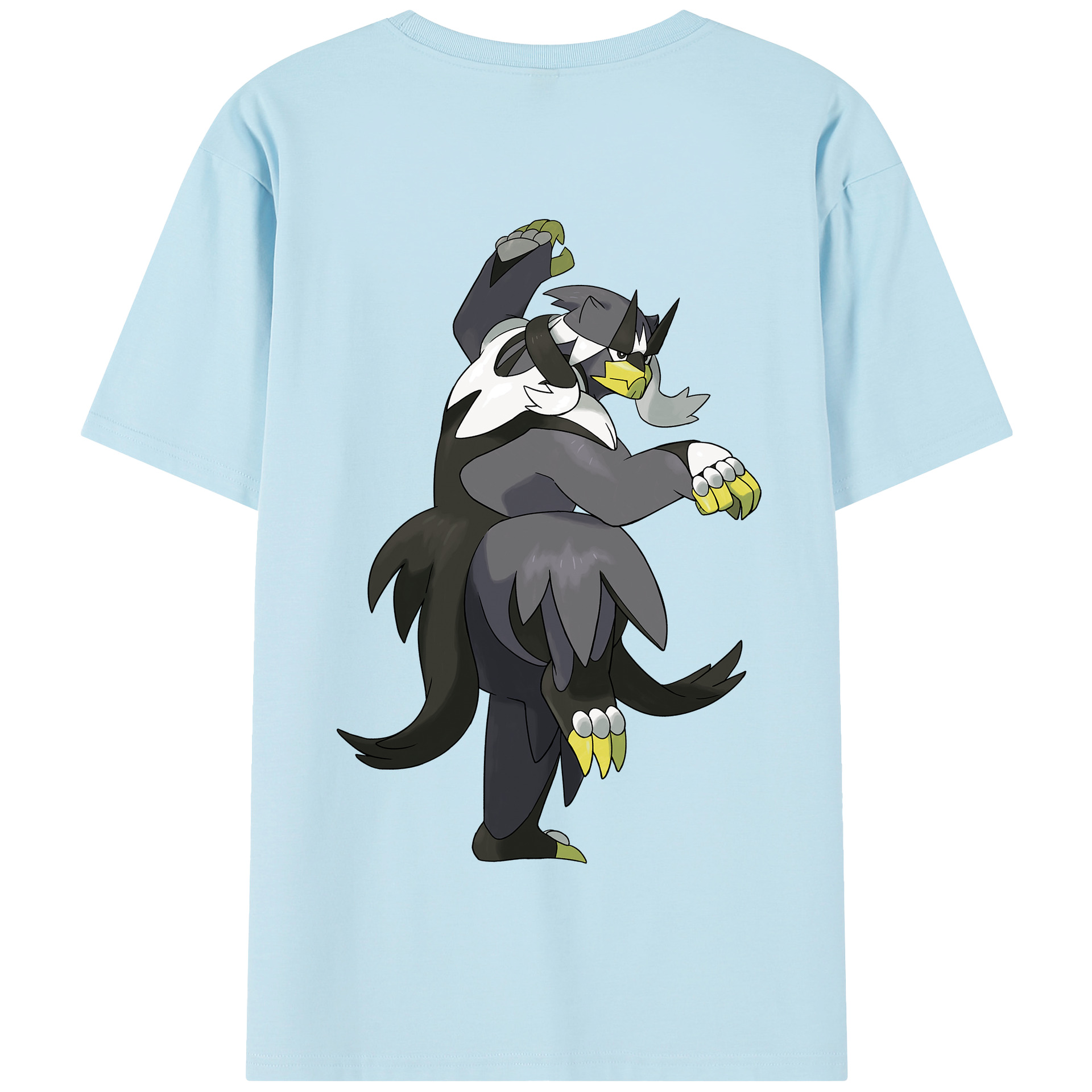 （画像用） ポケットモンスター Pokémon 綿100％半袖Tシャツ（背面プリント）